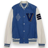 Louis Vuitton Men's Dreaming Varsity Jacket Wool Cashmere Blend and Leather